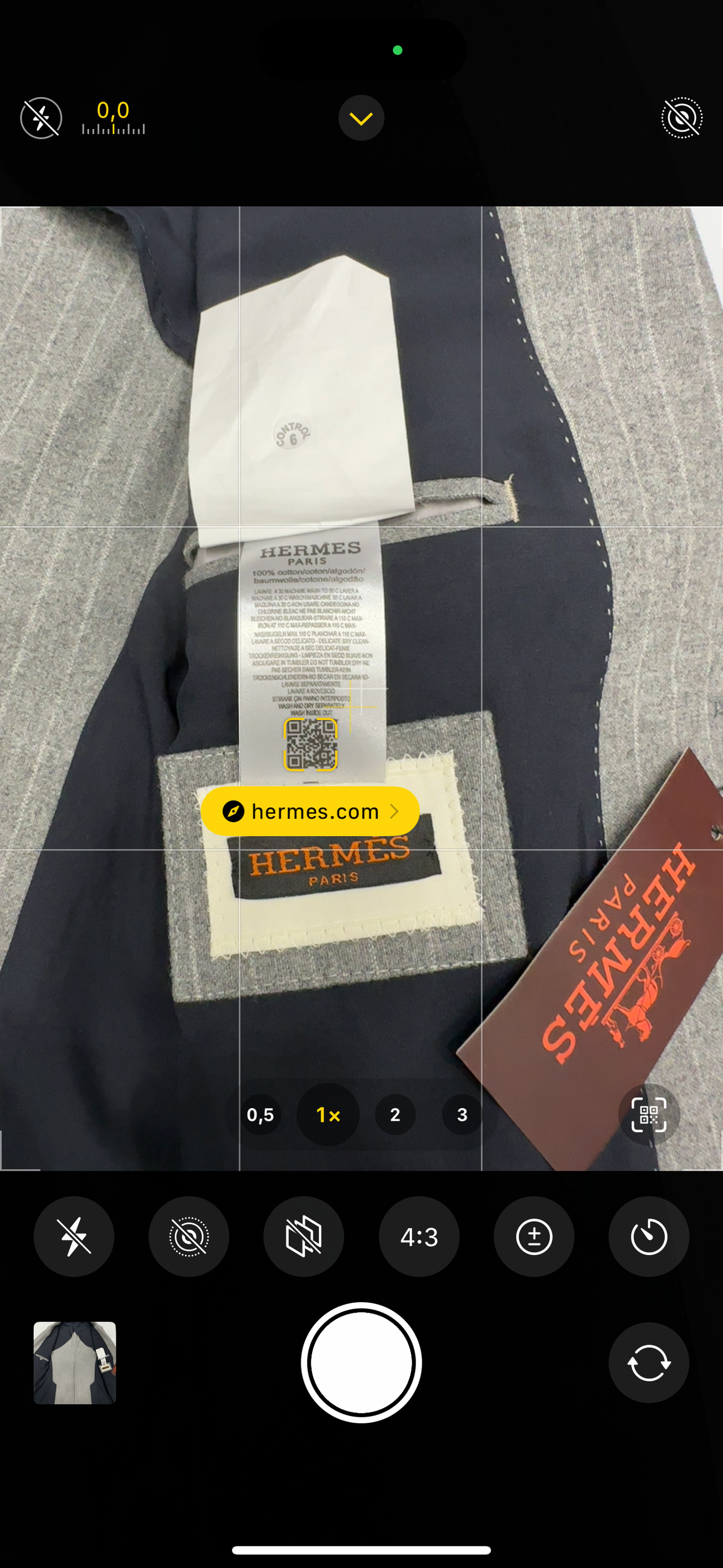 Κοστούμι Hermes 6001 “Last”
