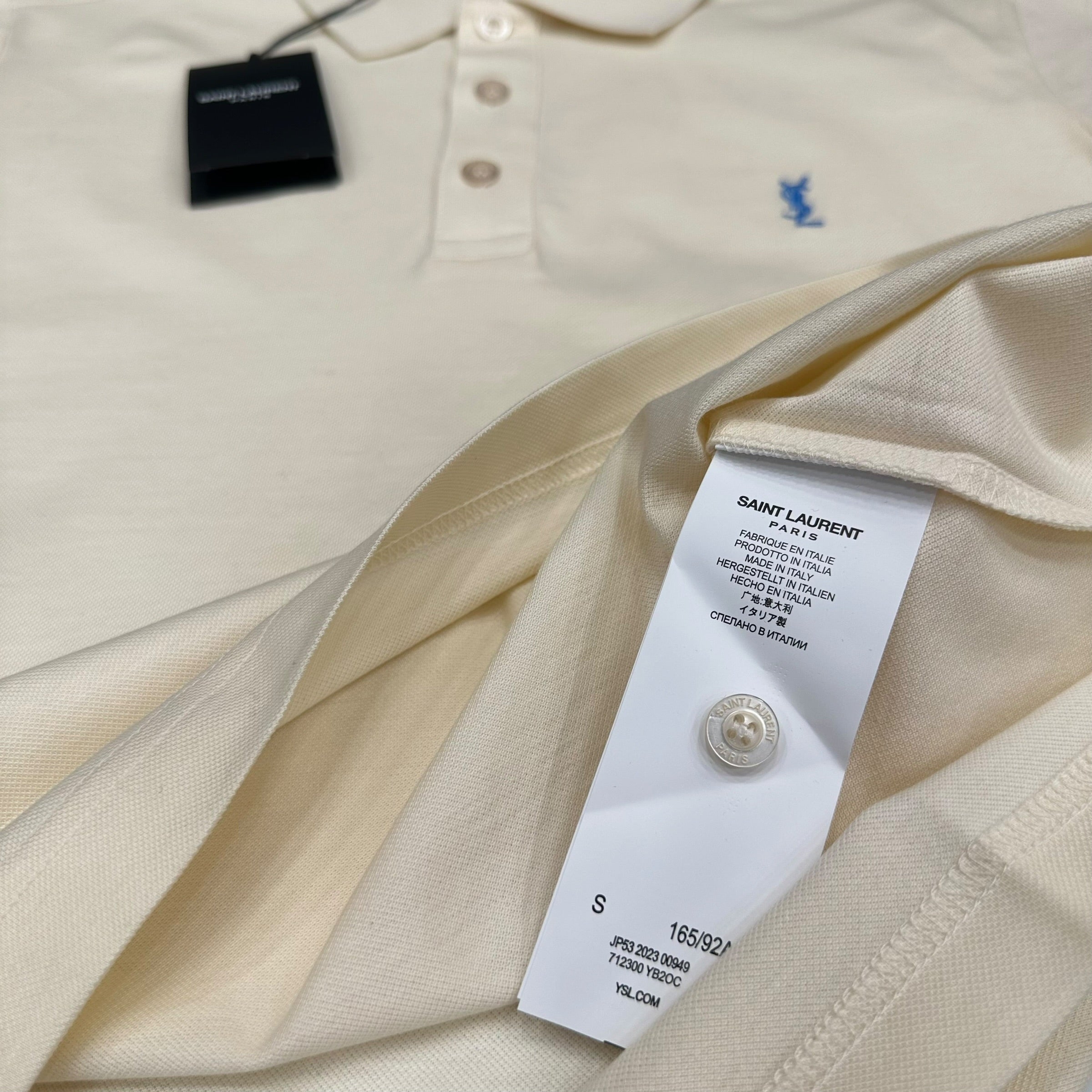 T-shirt Polo YSL 1439 SS26