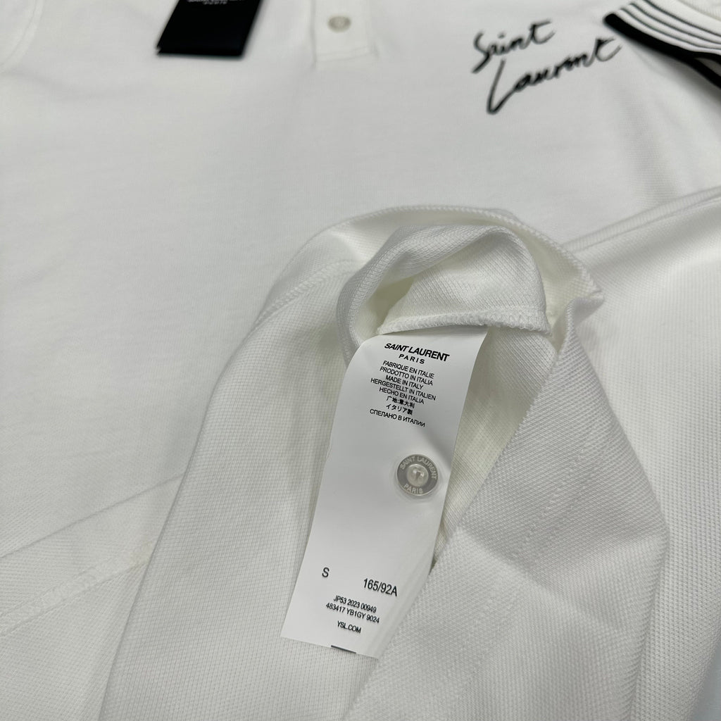 T-shirt polo Saint Laurent 1226 “Last”