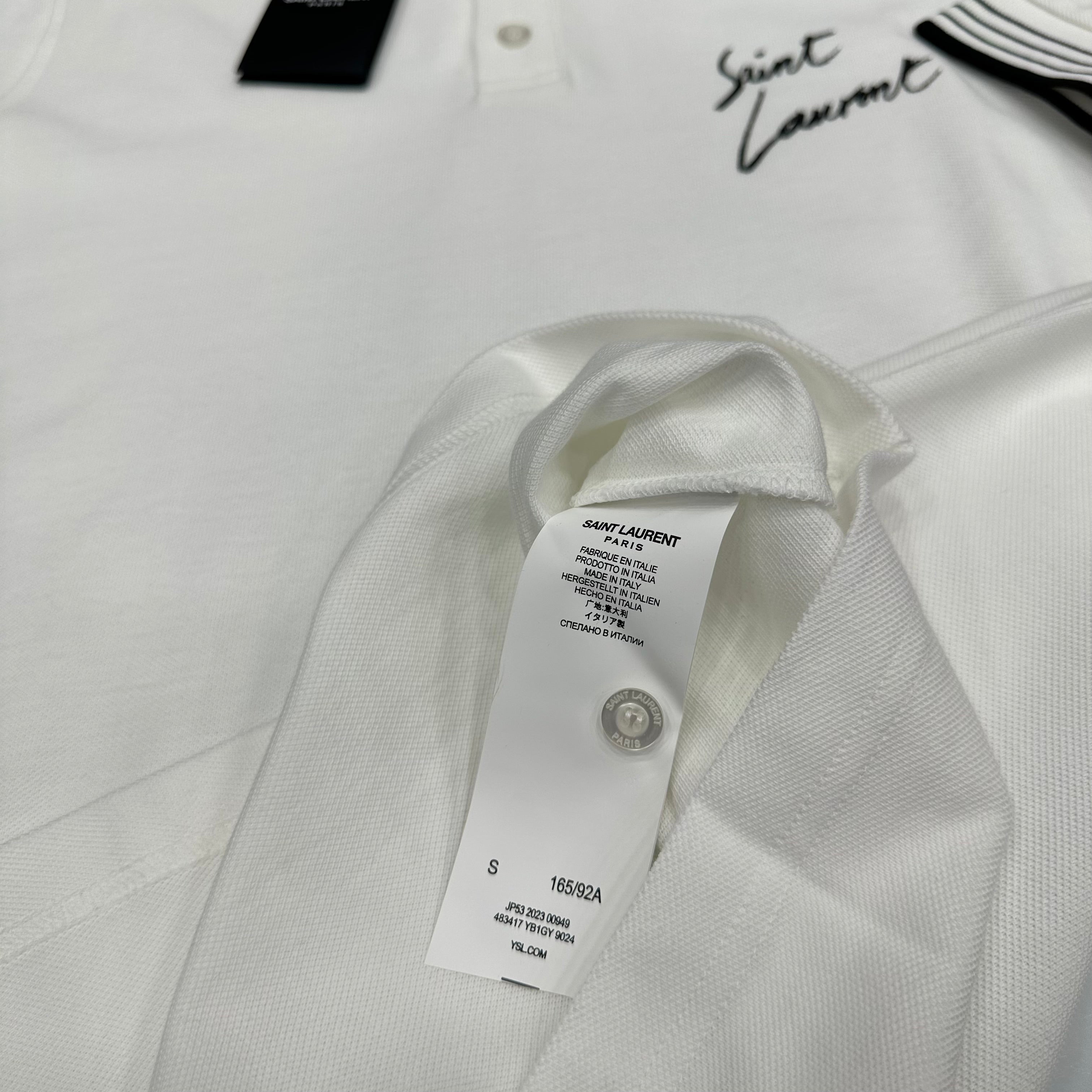T-shirt polo Saint Laurent 1226 “Last”
