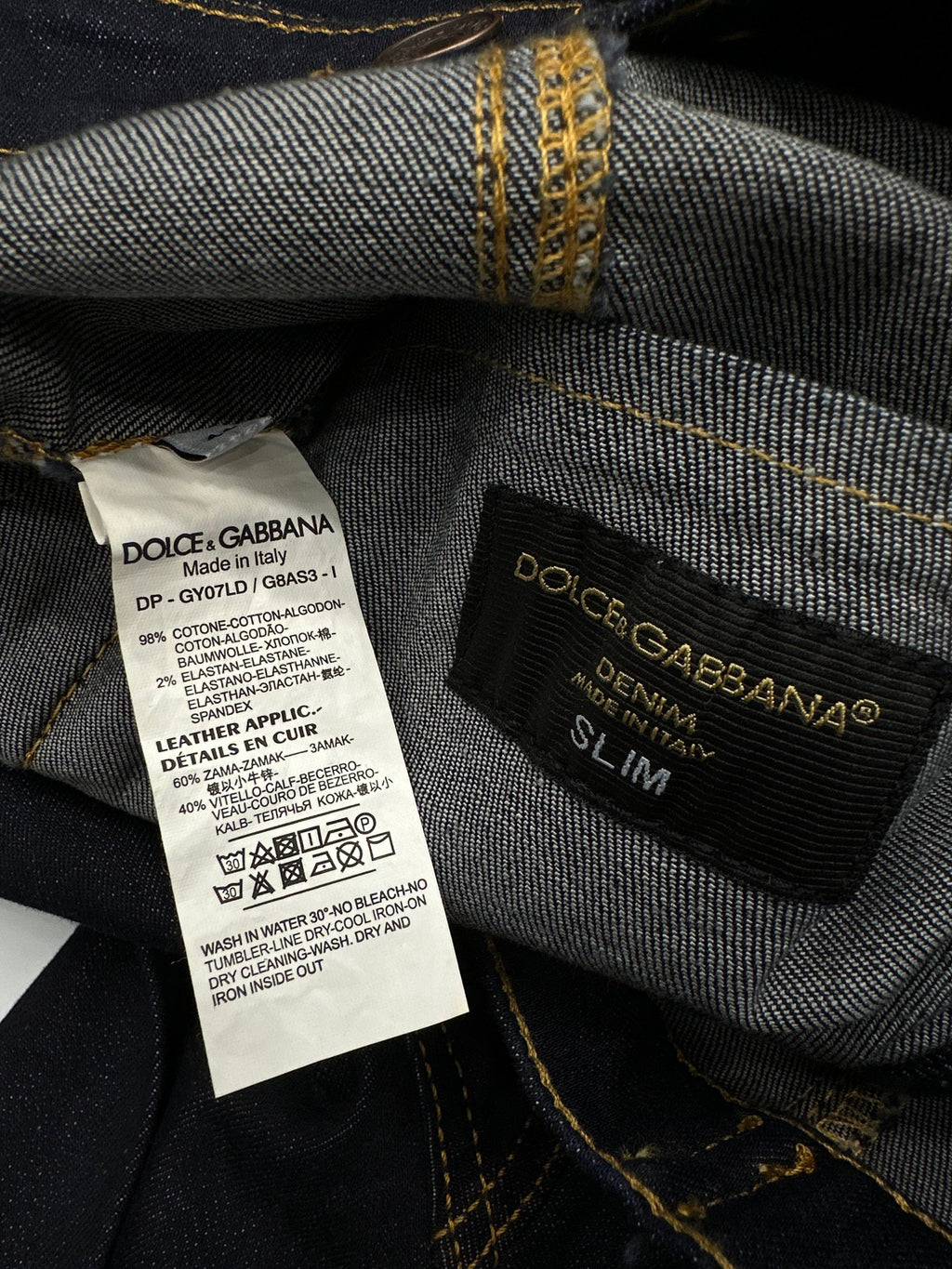 Τζάκετ Τζιν D&G 1523 “Sale”